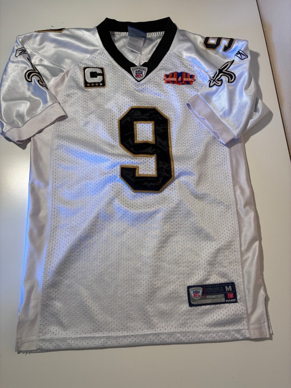 Reebok Drew Brees New Orleans Saints Super Bowl Jersey Kids 12-14